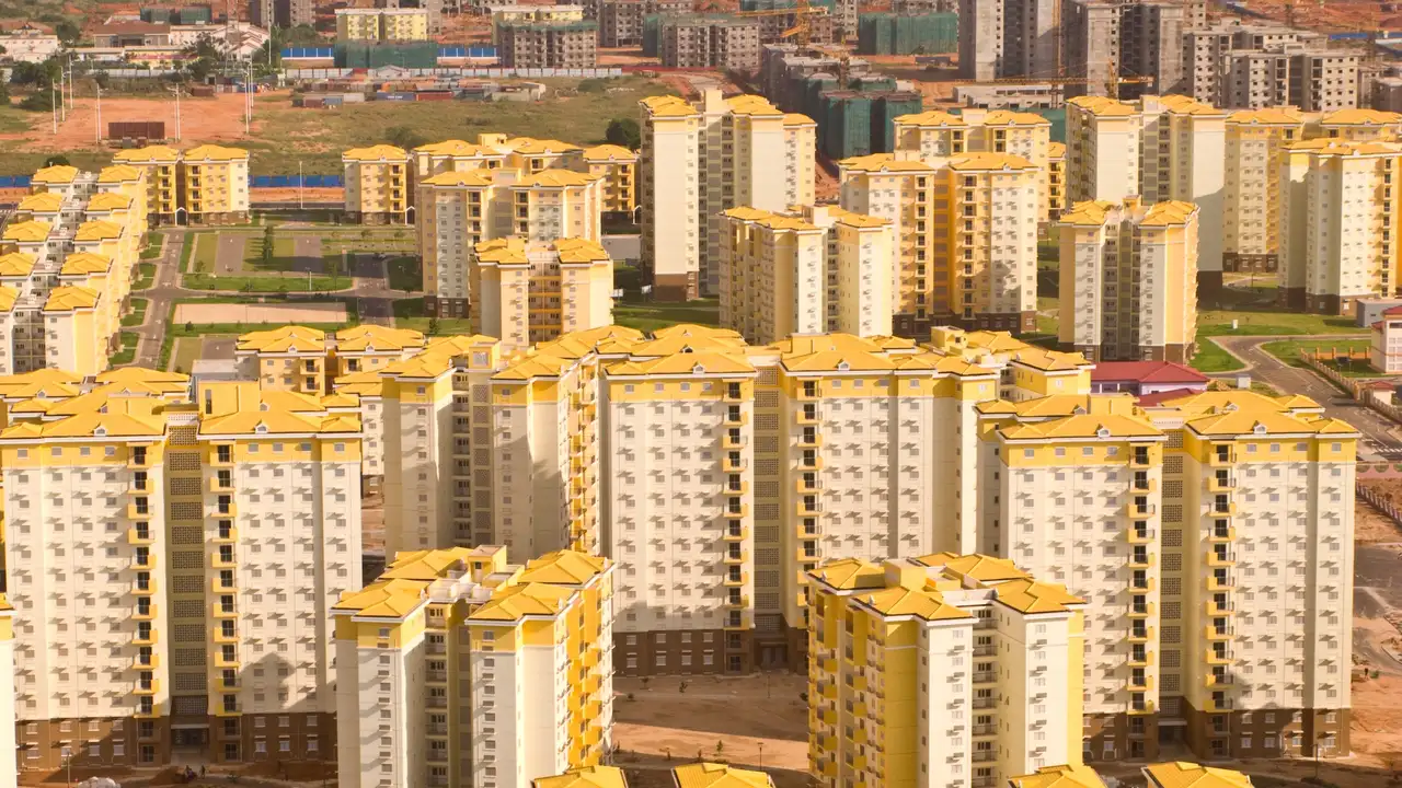 Conjuntos habitacionais do Kilamba, em Luanda.